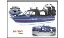Police Boat Collage