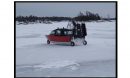 Wheeled Boat on Frozen Lake